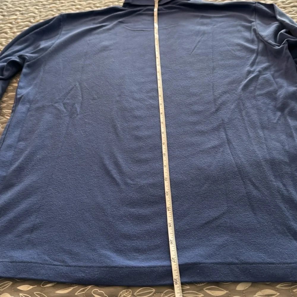 POLO RALPH LAUREN men’s blue turtleneck, Medium